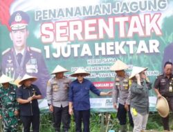 Penanaman Jagung Serentak 1 Juta Hektare Dimulai, Wakil Bupati Sukabumi Hadiri Acara di Caringin