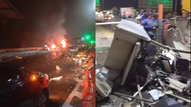Kecelakaan Maut di Gerbang Tol Ciawi, 8 Orang Tew*s