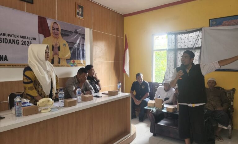Dalam Reses Terima Keluhan Petani Bantargadung soal Irigasi, Dewan Rika Siap Perjuangkan