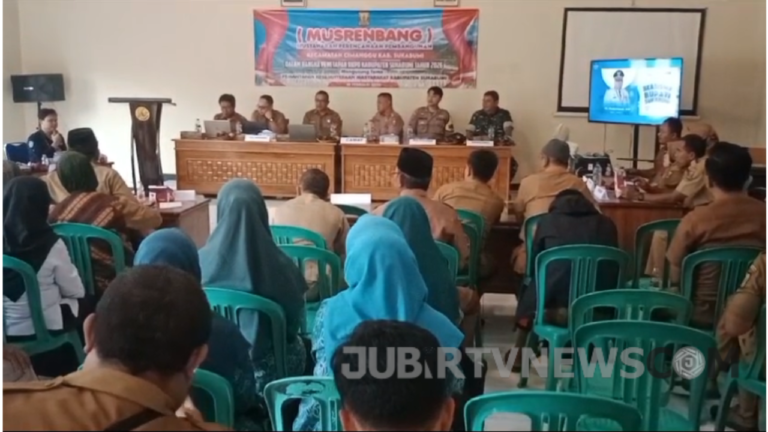 Musrenbang Kecamatan Cimanggu, Usung Pemantapan Kesejahteraan Masyarakat Kabupaten Sukabumi