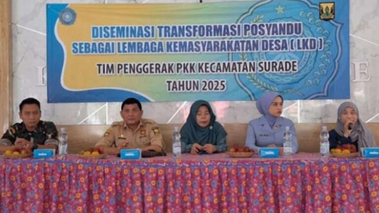 DPPKB Sukabumi Tingkatkan 6 Bidang Pelayanan Posyandu di Kecamatan Surade