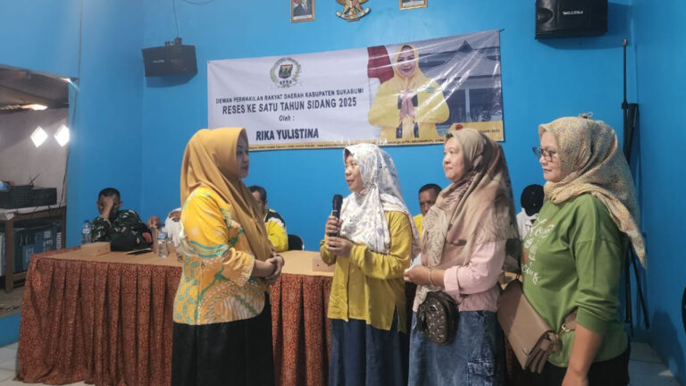 Keluh Kesah Warga Desa Sirnajaya Ditampung Dewan Rika pada Reses I DPRD Kabupaten Sukabumi 2025