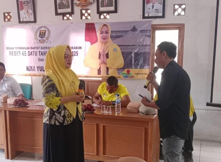 Manfaatkan Reses I Dewan Rika Tahun 2025, Warga Desa Bantarkalong Sukabumi Ingin Perbaikan Jalan