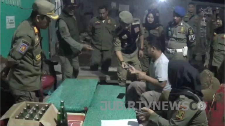 Langgar Tertib Ramadan, Sejumlah Kafe dan Tempat Hiburan di Palabuhanratu Sukabumi Terjaring Razia