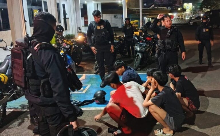 Polres Sukabumi Kota Gagalkan Aksi 10 Remaja yang Diduga Akan Perang Sarung