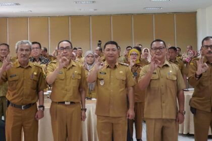 Suasana Rapat Koordinasi (Rakor) TPPS Kabupaten Sukabumi. | Foto: Ist