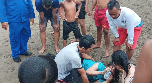 Dalam Sehari, 5 Wisatawan Diselamatkan di Pantai Palabuhanratu dan Cisolok Sukabumi
