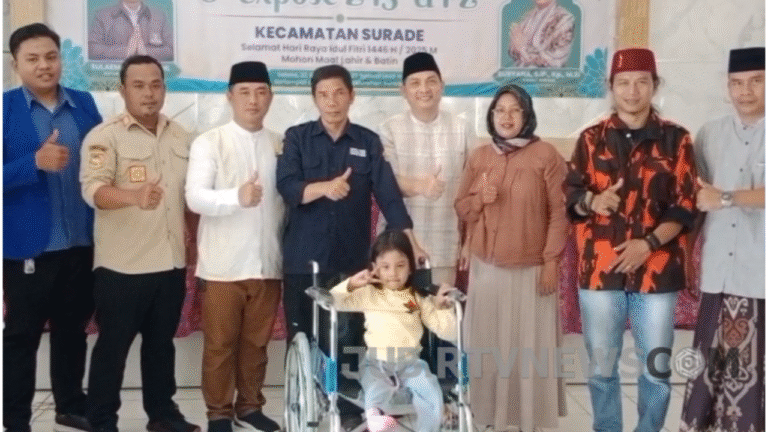 Expose ZIS dan Halal Bihalal, Kecamatan Surade Masuk 10 Besar Pengumpul Zakat