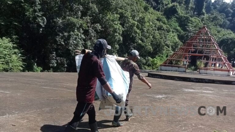 Volume Sampah di Geyser Cisolok Naik Saat Libur Lebaran, Pengelola Pastikan Kebersihan Tetap Terjaga