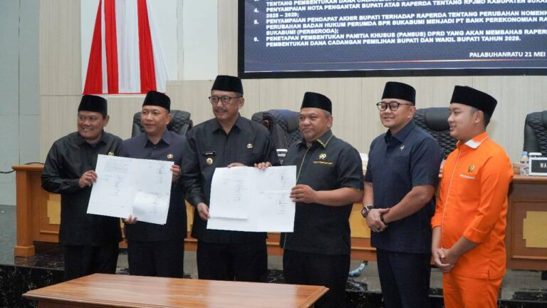 Paripurna DPRD Sukabumi, Bahas Transformasi BPR Hingga Dana Cadangan Pilkada 2029