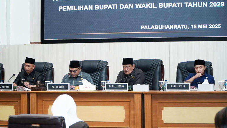 Rapat Paripurna DPRD Bersama Pemkab Sukabumi, Bahas Raperda Dana Cadangan untuk Pilkada 2029