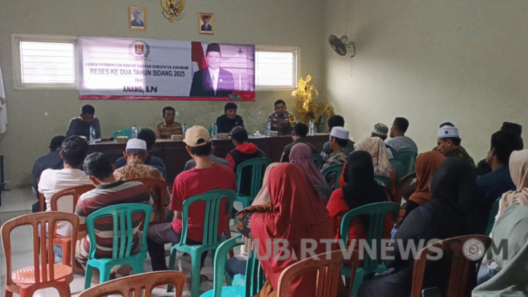 Reses Kedua, Dewan Anang Tampung Aspirasi Masyarakat Desa Cikangkung Sukabumi