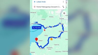 Rute ke Geopark Ciletuh di Google Maps Bikin Bingung, Dinas Pariwisata Protes