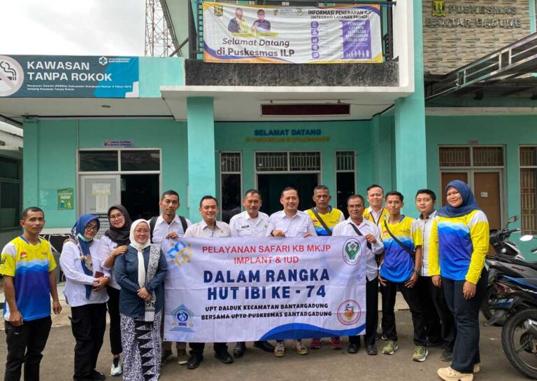 DPPKB Sukabumi Dorong Perencanaan Keluarga Lewat Safari KB Pelayanan MKJP di Bantargadung