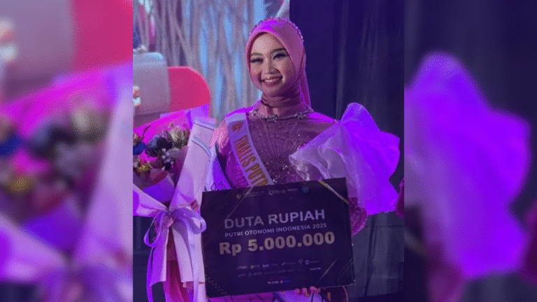 Harumkan Sukabumi, Tessa Yasmin Shopia Tembus Final di Ajang Putri Otonomi Indonesia 2025