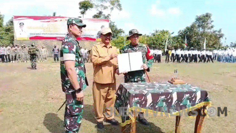 TMMD ke-125 di Desa Langkapjaya Dibuka Bupati Sukabumi, Fokus Bangun Infrastruktur dan Sarana Umum