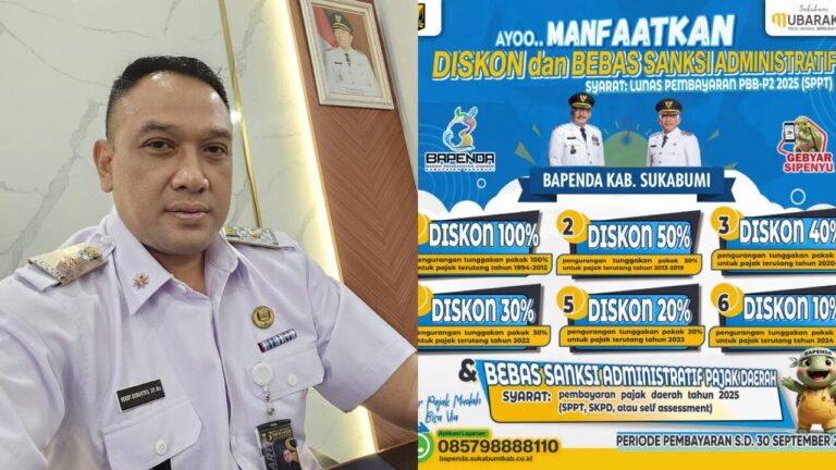 Program Tebus Murah Pajak di Sukabumi, Bayar PBB 2025 Bisa Bebas Denda dan Dapat Umrah