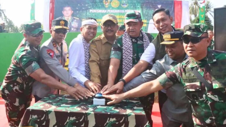 KSAD-Dedi Mulyadi Resmikan Irigasi Ciracap Sukabumi, 424 Ha Sawah Kini Tak Lagi Andalkan Hujan