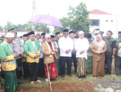 Pembangunan Gedung MUI Dimulai, Bupati Asep Japar Resmi Letakkan Batu Pertama