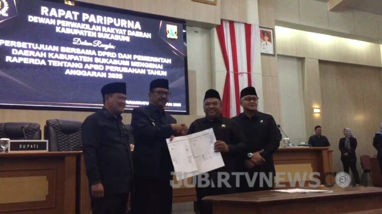 Video: Percepat Pembangunan Daerah, DPRD dan Pemkab Sukabumi Sepakati APBD Perubahan 2025