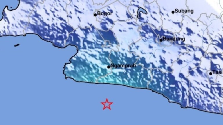 Gempabumi Magnitudo 4,4 Guncang Sukabumi Tengah Malam, Begini Kata BMKG