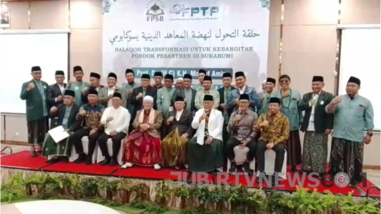 Video: Halaqah Ulama di Sukabumi, Ma’ruf Amin Kukuhkan Forum Pesantren Bangkit