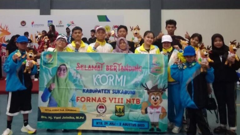2 dari 3 Medali ASTA Jawa Barat Disumbangkan oleh Pegiat Sukabumi di FORNAS VIII NTB 2025