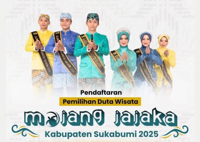 Hari Terakhir Pendaftaran Calon Duta Wisata Sukabumi 2025, Segera Daftar di Sini!