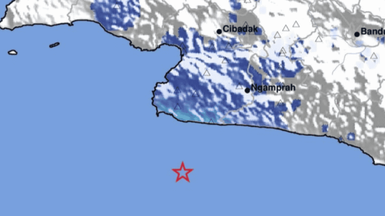 Gempa Magnitudo 3,5 Guncang Selatan Sukabumi, BMKG: Akibat Aktivitas Sesar Bawah Laut