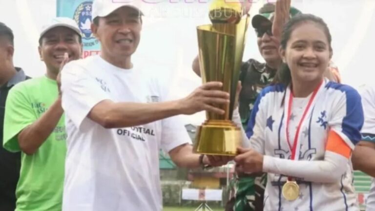 Turnamen Sepak Bola Putri Nusantara II 2025 di Sukabumi Berakhir, Ini Daftar Juaranya