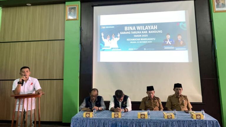 Bina Wilayah Karang Taruna Kabupaten Bandung 2025 Digelar di Kecamatan Margahayu