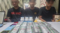 Polres Sukabumi Kota Tangkap 3 Pengedar Obat Keras Ilegal, Ribuan Butir Tramadol dan Hexymer Disita