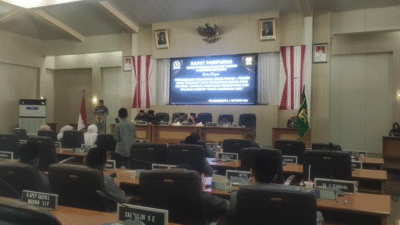 Pembahasan Raperda APBD 2026 Dimulai, Fraksi DPRD Sukabumi Sampaikan Pandangan Umum