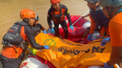 2 Bocah Tenggelam di Sungai Cimandiri Sukabumi, Satu Tewas, Satu Masih Dicari