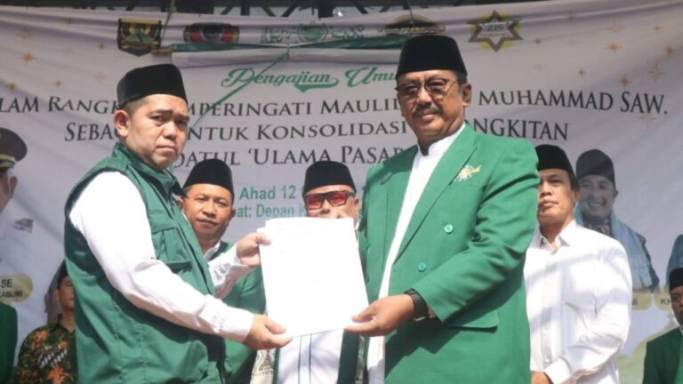 Hadiri Pelantikan PRNU, Bupati Sukabumi Ajak NU Bersinergi Wujudkan Masyarakat Berkualitas