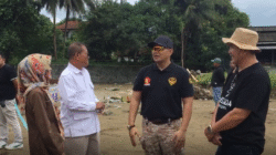 Tinjau Lokasi Banjir Bandang di Cisolok, Wakil Ketua DPRD Sukabumi Minta Penyebab Ditelusuri