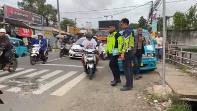 Kecelakaan Maut di Cibadak Sukabumi, Pemotor Tewas Dilokasi Kejadian