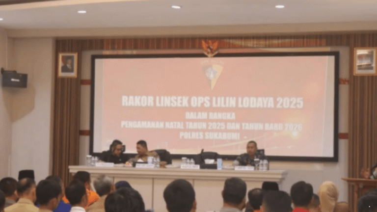 Kolaborasi Lintas Sektor, Pemkab Sukabumi Tegaskan Dukungan Pengamanan Nataru lewat Operasi Lilin Lodaya