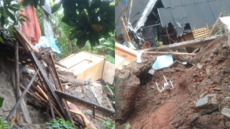 2 Rumah Milik Warga Cisolok Sukabumi Ambruk, Diduga Dipicu Cuaca Ekstrem