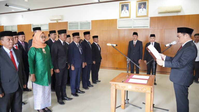 21 Camat di Sukabumi Resmi Dilantik sebagai PPATS, Pelayanan Pertanahan Diperkuat hingga Kecamatan