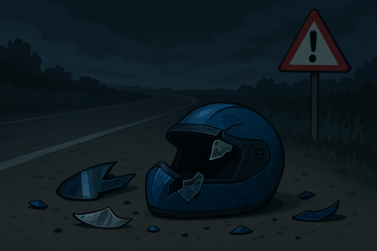 Pemuda 18 Tahun Alami Kecelakaan Tunggal, Tabrak Roster Bangunan di Citepus Sukabumi