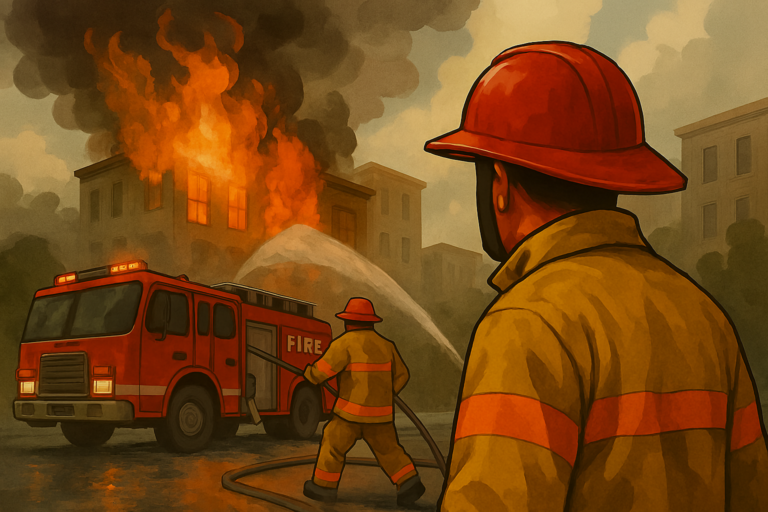 Foto Kebakaran di Waluran Sukabumi Hoaks, Damkar Pastikan Tak Sesuai Fakta