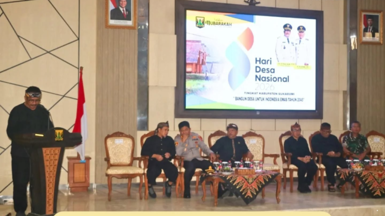 Pemkab Sukabumi Dorong Kemandirian Desa dalam Momentum Hardesnas 2026