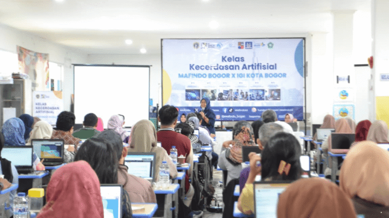 Lewat Kelas Kecerdasan Artifisial, MAFINDO dan IGI Kota Bogor Perkuat Kompetensi Guru