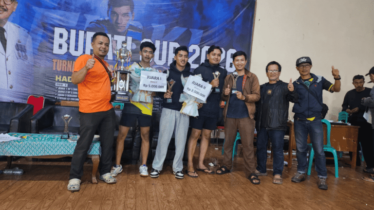 Antusias Tinggi, Bupati Cup Tenis Meja 2026 di Cibatu Sukabumi Diikuti Ratusan Peserta