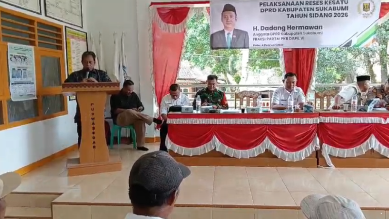 Reses DPRD Sukabumi, Dewan Dadang Serap Aspirasi Warga Purwasedar Ciracap