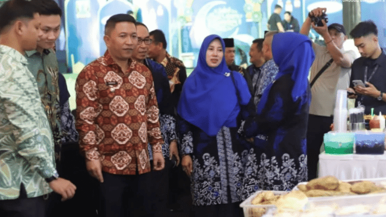 Wabup Andreas Tutup Bazar Cullinary Ramadan di Cisaat Sukabumi, Perputaran UMKM Capai Ratusan Juta