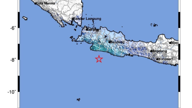 Gempa Magnitudo 5,3 Guncang Laut Selatan Sukabumi Jelang Sahur, Getaran Terasa di Sejumlah Daerah