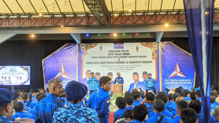 Demokrat Sukabumi Gelar Rakercab, Kenalkan Tokoh Muda dan Eks Birokrat Baru