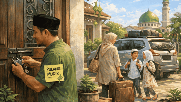 Tips Aman Tinggalkan Rumah Saat Mudik Lebaran, Perhatikan Beberapa Hal Ini